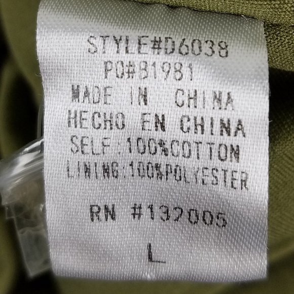 Entro Olive Green Dress with Cream Floral Embroidery - Picture 6 of 8